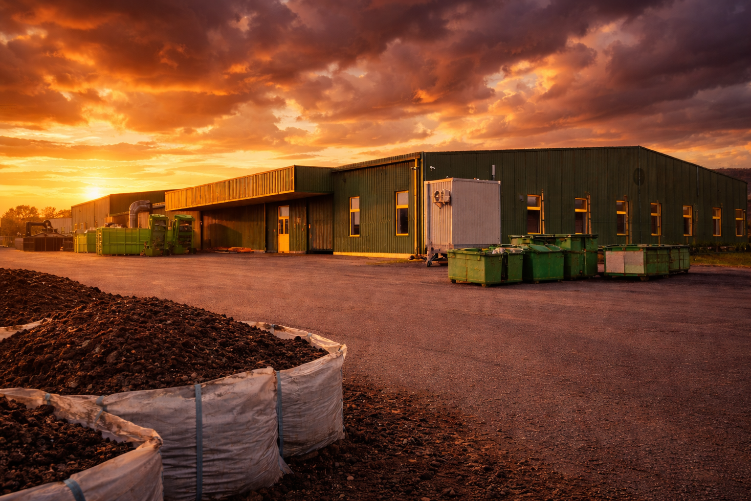 Kompostana Kutjevo – pogon izvana